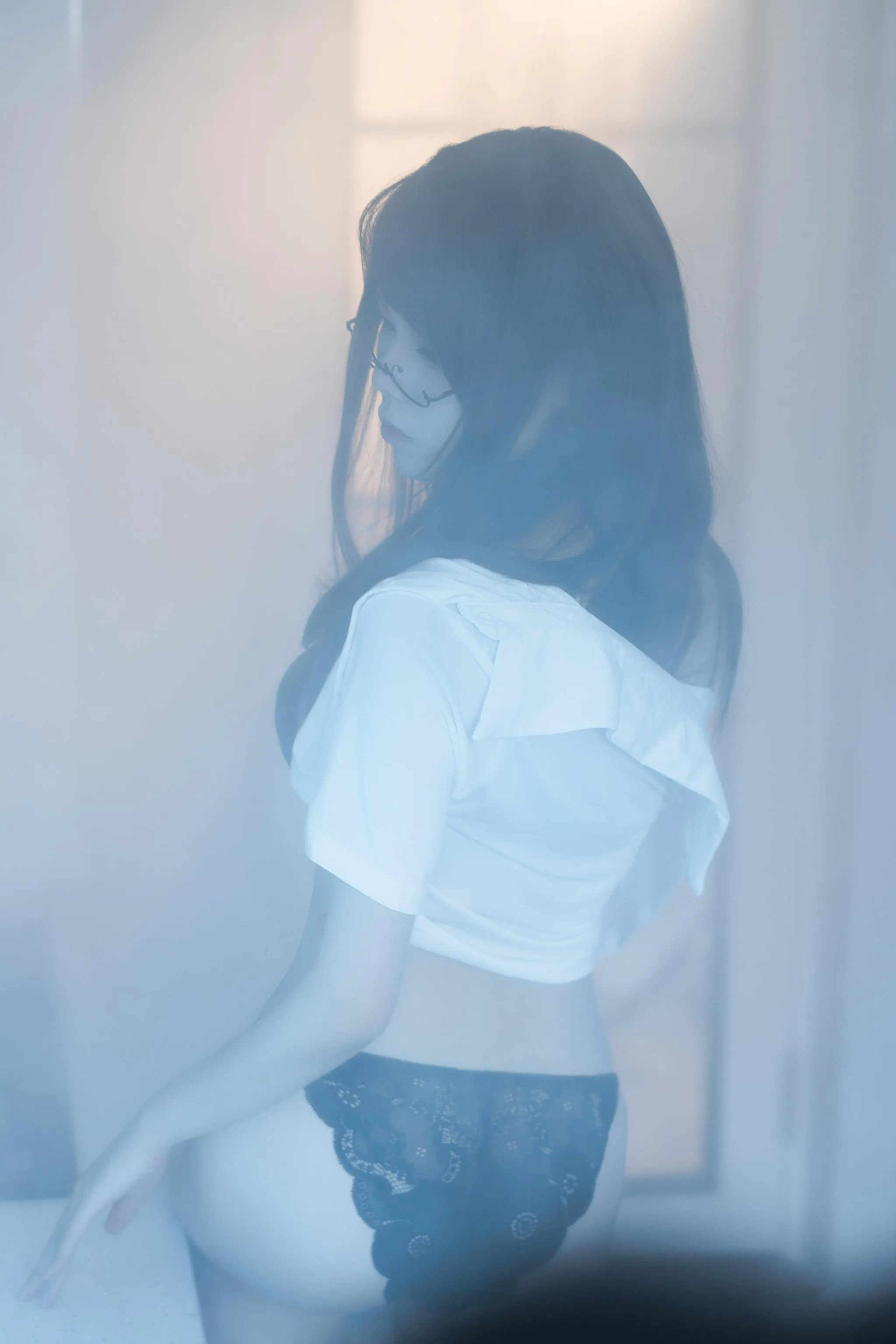 七月喵子 – NO.12 眼镜娘1号 [21P]插图8